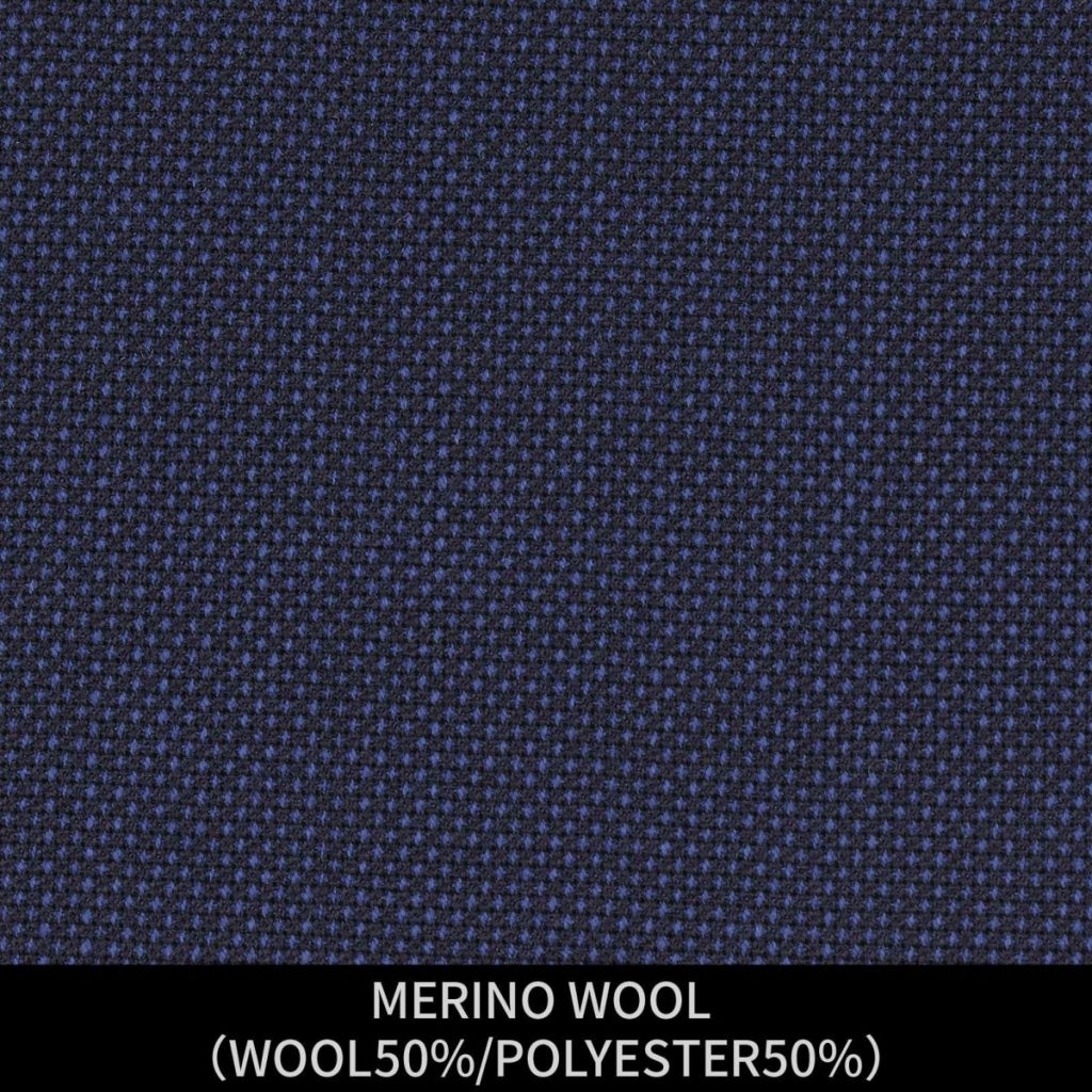 【MEN'S】【パターンオーダー】【KSW】スーツ/ネイビー/MERINO WOOL (WOOL50%/POLYESTER50%) 商品番号 KSW-086152 ¥ 38,000 ＋税