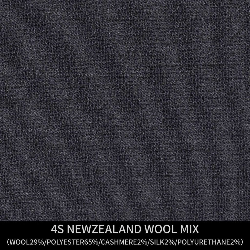 【MEN'S】【パターンオーダー】【KSW】スーツ/グレー/4S NEWZEALAND WOOL MIX(WOOL29%/POLYESTER65%/CASHMERE2%/SILK2%/POLYURETHANE2%) 商品番号 KSW-086372 ¥ 38,000 ＋税