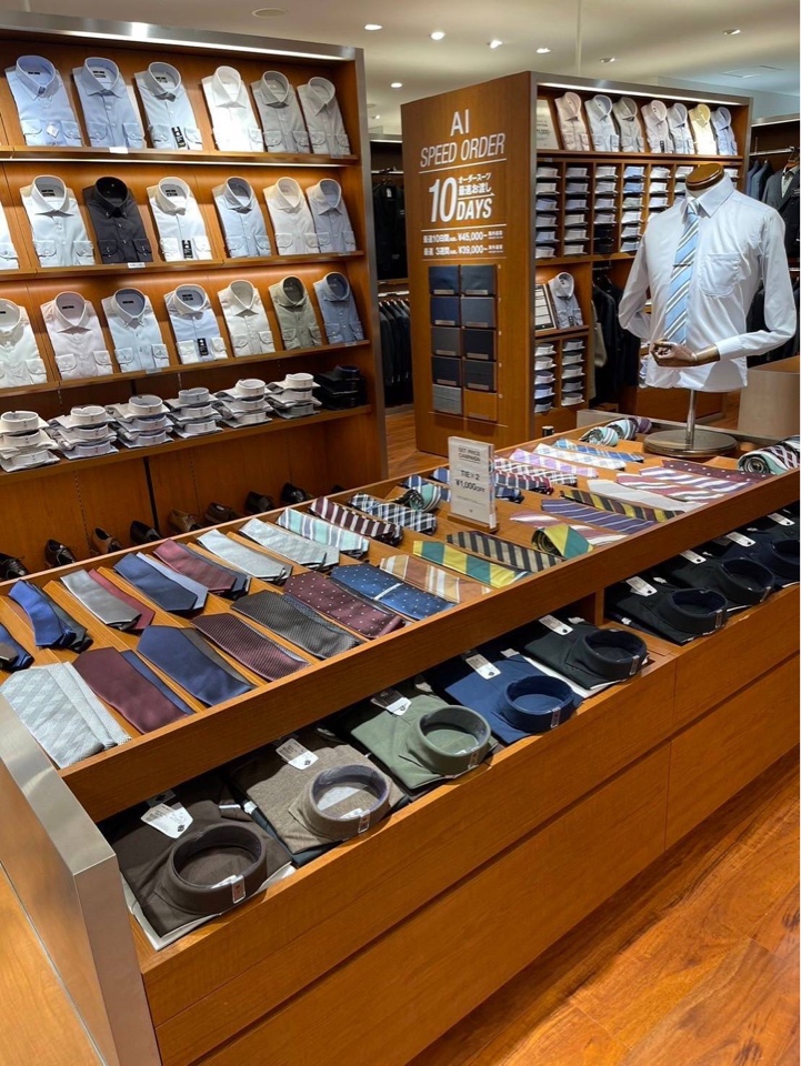 アミュプラザおおいたネクタイコーナー