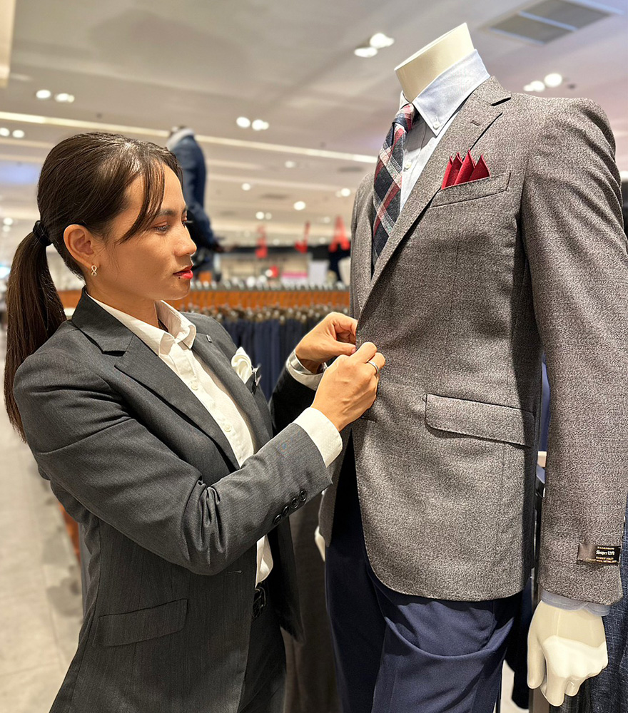 ［SUPER 120’S JACKET］ คุณเดือน  @CENTRAL PINKLAO DEPARTMENT STORE