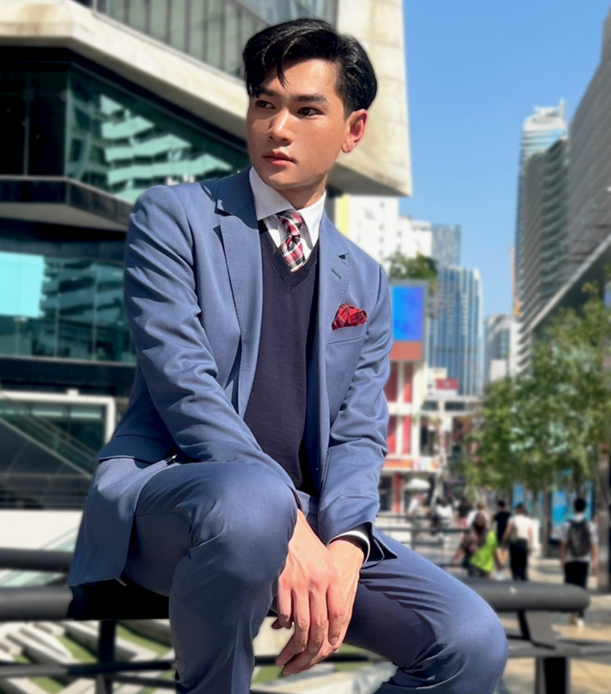 ［SKINNY STRECH  SUIT］ คุณฮิวโก้  ONLINE MARKETING